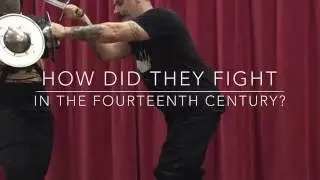 How did they fight in the 14th Century? I.33 sword and buckler.