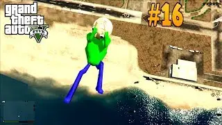 Baldi's Basics: RAGDOLLS JUMPS & FALLS [GTA5] - Compilation #16
