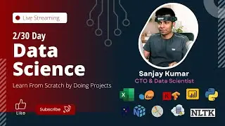 День 2 Мастер-класс по науке о данных | 30-дневный мастер-класс | Warriorsway | Pantech.AI