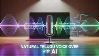 Natural Telugu Voice Over with AI 🔥 | Step-by-Step Tutorial Using ElevenLabs | Telugu Techrules
