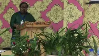 Pokojowa pacyfikacja węża - konferencja i bankiet (Kanglung, Bhutan)