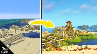 Transforming a Desert Village in Minecraft 1.21 | Adventures of FoxFoil: Ep. 41