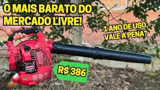 Soprador de Folhas a Gasolina Barato - Teste completo!