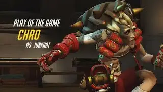 POTG! PROLIKECHRO INSANE JUNKRAT GAMEPLAY OVERWATCH SEASON 27 TOP 500