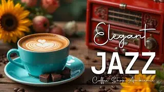 Elegant Jazz Music ☕ Bossa Nova instrumental for Holiday, Great Moods & Relaxing