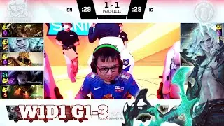 IG vs SN - Game 3 | Week 1 Day 1 LPL Summer 2021 | Invictus Gaming vs Suning G3