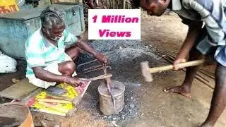 Billhook Making | Billhook | Steel to Billhook | Indian Blacksmith Making Billhooks