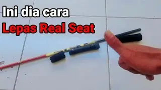 How to easily remove the reel seat