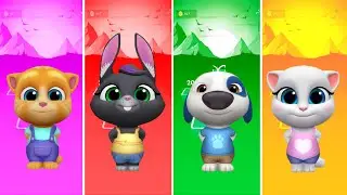 Talking Tom Tiles Hop 🎶 Coffin Dance Song Cover | Episode 59