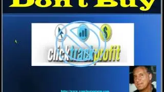 Don't Buy Click Track Profit by Jon Olson - Click Track Profit by Jon Olson Review Video