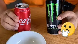 What will happen when we mix Coca-Cola with Monster ?