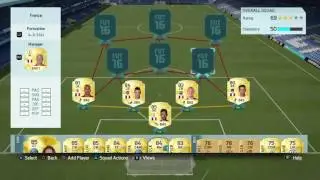 FIFA 16 French squad builder
