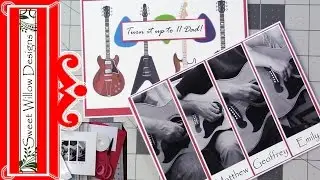 Guy Card Collaboration - Turn it Up to 11 Dad - Guitar Themed Cards