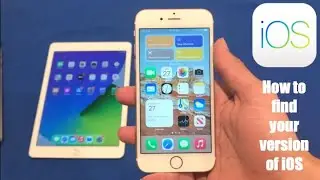 How to find your version of iOS