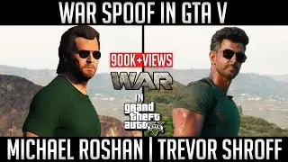 WAR Trailer Spoof in GTA 5 | WAR Spoof GTA  | Vikram Vedha Hritik | WackDance Gaming