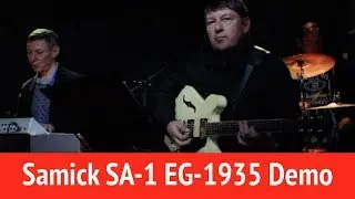 Samick EG-1935 SA-1 (ES-335) Japanese Domestic Market - Live Demo