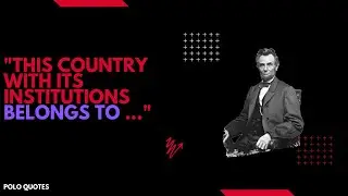 3 QUOTES FROM ABRAHAM LINCOLN THAT ARE WORTH... Motivational Video| POLO Quotes #1