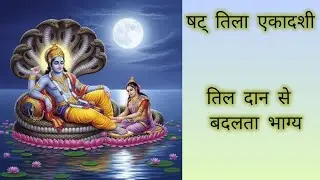 षट् तिला एकादशी की कथा | Sat Tila Ekadashi Katha | तिल दान का महत्व | Vishnu Vrat Katha