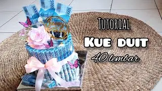 40-sheet money cake tutorial | simple money cake