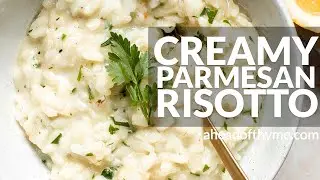 Creamy Parmesan (No Wine) Risotto