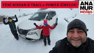 Yeni Nissan X-Trail e-POWER e-4ORCE 2023 Test / Elektrikli yeni X-Trail ile Uludağ'a çıktık!