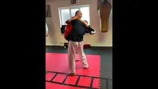 reverse knee from clinch