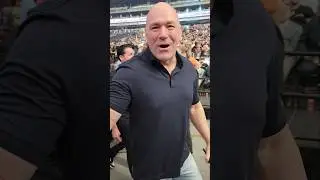 UFC CEO Dana White spotted at WWE WrestleMania 41 Saturday at Allegiant Stadium #UFC #WWE