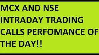 Mcx And NSE Intraday Calls Performance Of Today