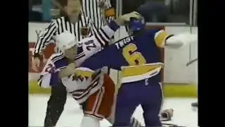 Blues - Rangers rough stuff 1/31/90
