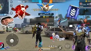 Free Fire Gameplay | Intense Match with Ace Elimination😎💯💫