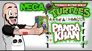 TENIME's Toys!! NECA Haulathon TMNT Cartoon Style Ultimate Panda Khan Review