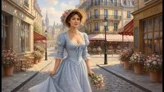 Visual Poems | Monet | A Slow Journey Across a French Town (4K)