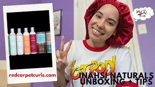 Inahsi Naturals Product Line Unboxing + Tips For ALL Natural Hair Types