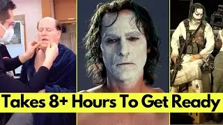 DC Villains Undergoing Painful Make Up Process | Behind the Scenes