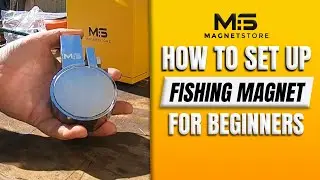 How to set up your Fishing Magnet For Beginners & New Starters Featuring White Welly Magnet Fishing