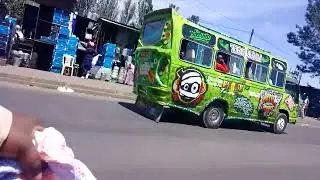 Walking along Ladhies -Jogoo Road Nairobi Kenya.