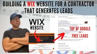 Building A Contractor Website With WIX That Generates Leads