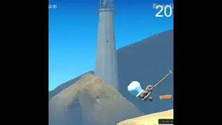 GETTING OVER IT BUT rolling over it 😂,#shorts,#gettingoverit,#bennetfoddy