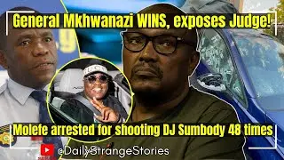 General Mkhwanazi wins: Molefe and Cat Matlala's hitmen arrested for shooting DJ Sumbody 48 times