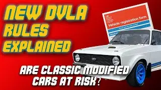 Изменения в правилах DVLA 2025: что они означают для владельцев классических и модифицированных а...