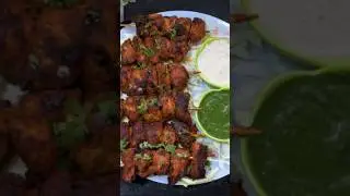 Chicken tikka skewer recipe 👍😋 #shorts #foodie #trending #viral #shahicumin #happycookingtoyou