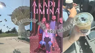 Vlog #586 - 8 & 9 ao&ucirc;t 2024 / Roadtrip &agrave; Moncton: Magic Moutain, Akadi Lumina & Haul Costco! 💓