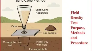 🧪 FDT Test on Site📏 Field Density Test | Sand Replacement Method👷&zwj;♂️
