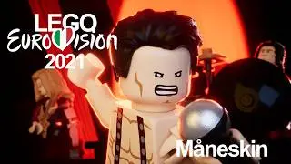 M&aring;neskin - Zitti E Buoni - LEGO Eurovision 2021