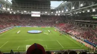 Камерун - Чили (18/06/2017) перед матчем // Cameroon vs Chile - National Anthems
