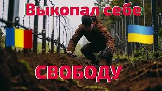 ПОБЕГ ИЗ УКРАИНЫ #004 - Скрылся от ВЕРТОЛЁТА и подкопал ЗАБОР с КОЛЮЧКОЙ на ГРАНИЦЕ. ПОБЕГ В РУМЫНИЮ