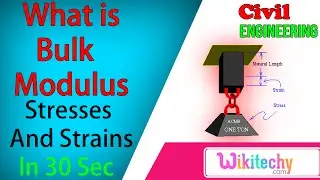 What is bulk modulus | Stress and Strain Interview Questions | Civil Engineering Interview Questions