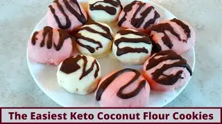 The Easiest Keto Coconut Flour Cookies: 5 Ingredients Nut Free And Gluten Free