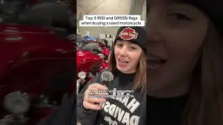 Top things to watch when buying a used motorcycle! Red and green flags when purchasing your bike