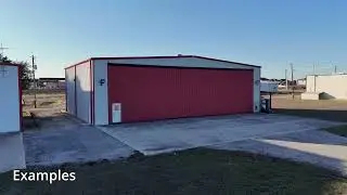 Aircraft Hangar in Seguin for Sale (to be built)!